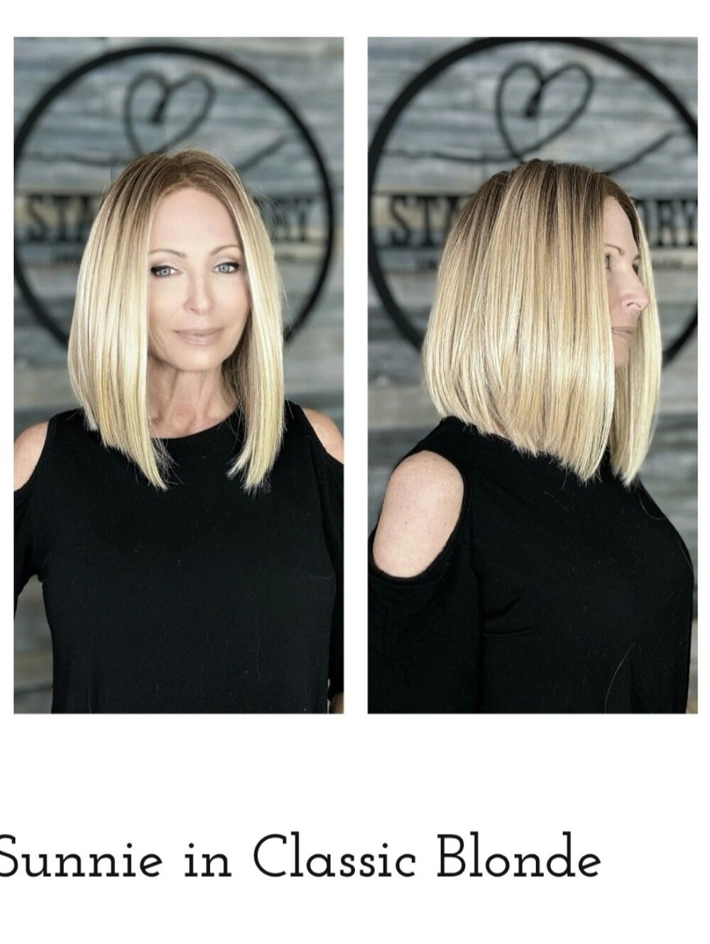 Stacy's Story Sunnie Classic Blonde.  NWT.   Adorable bob!  great for summer
